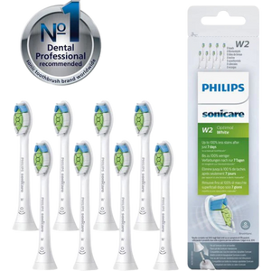 Philips Sonicare W2 Optimal White Bürstenköpfe — 8 Stück (HX6068)